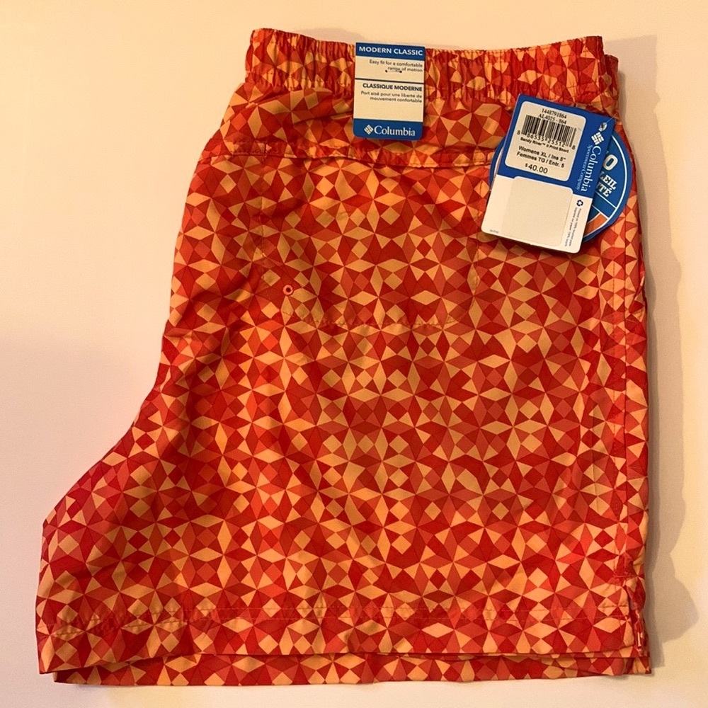 Columbia Sandy River II Printed Shorts, Women’s Size XL
